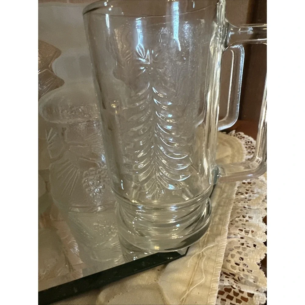 Tiara Indiana Ponderosa Pine Goblet And Beer Mugs‎